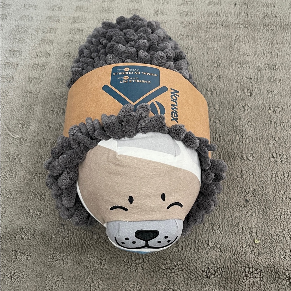 Gray and Blue Sea Lion Plush Toys